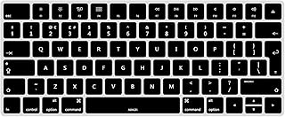 MiNGFi English QWERTY Silicone Keyboard Cover for Magic Keyboard (2015+) A1644 EU/ISO Keyboard layout - Black
