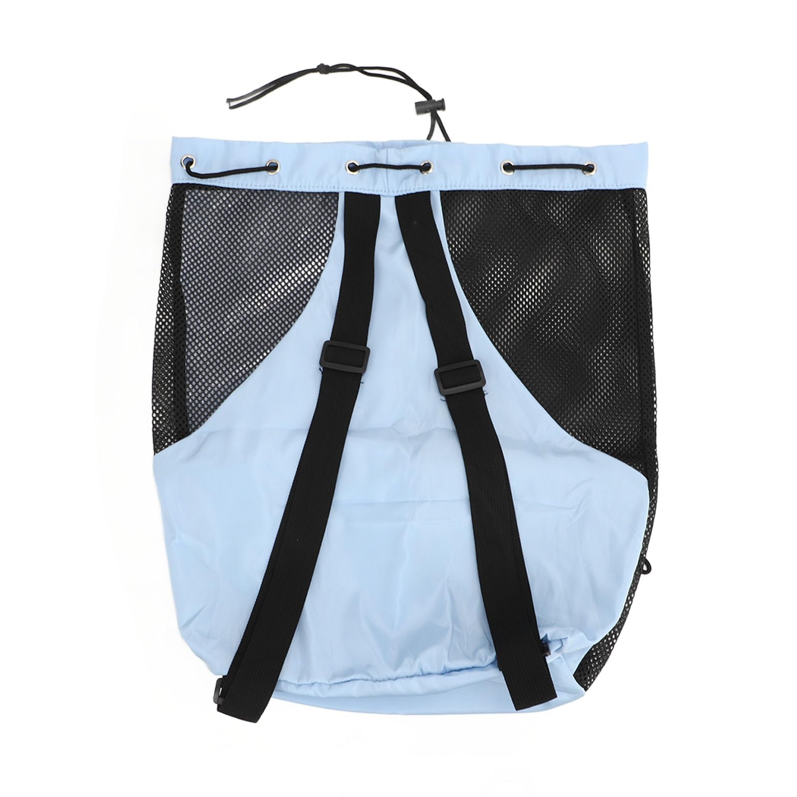 Beach Backpack, Large Capacity Adjustable Shoulder Strap Beach Backpacks, Lightweight Breathable Mesh and PVC Swim Mesh Backpack(Blue)