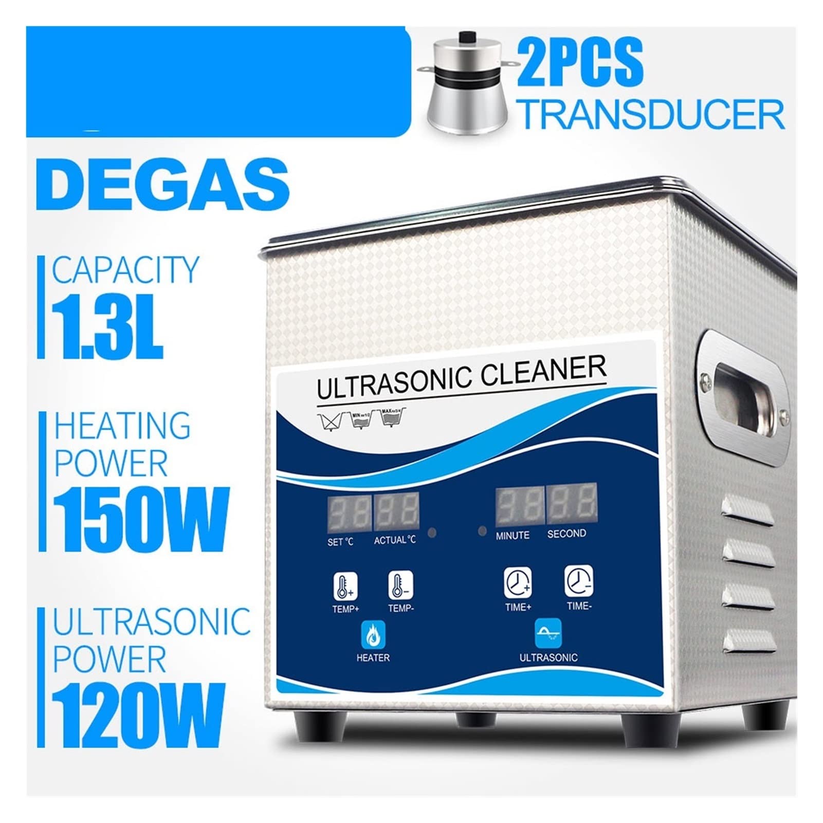 Amazon.co.jp: 金属超音波洗浄機 超音波コインクリーナー1。3L 120Wジュエリークリーナー銅硬貨用超音波マシンクリーニングマシン古い コインローマンコイン記念 用精密部品日用小物スッキリ洗い貴金属指輪洗浄 (Color : 120W) : 産業・研究開発用品
