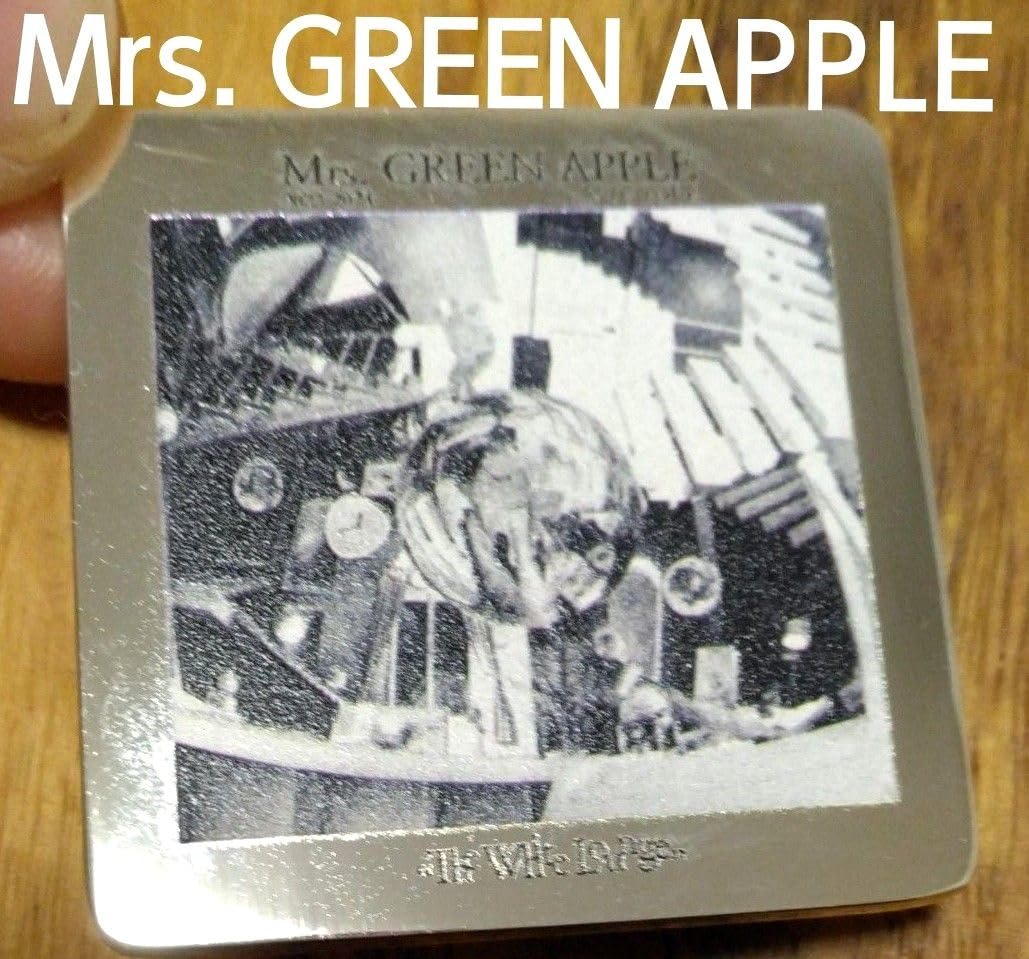 Amazon.co.jp: Mrs. GREEN APPLE ミセス ピンバッジ ロゴ ライブ