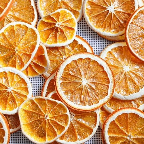 Miniatura 9 de Rebanadas de naranja seca deshidratada  Ruedas de naranja  45 porciones aproximadamente  100% natural sin azúcares añadidos  Para cócteles, hacer