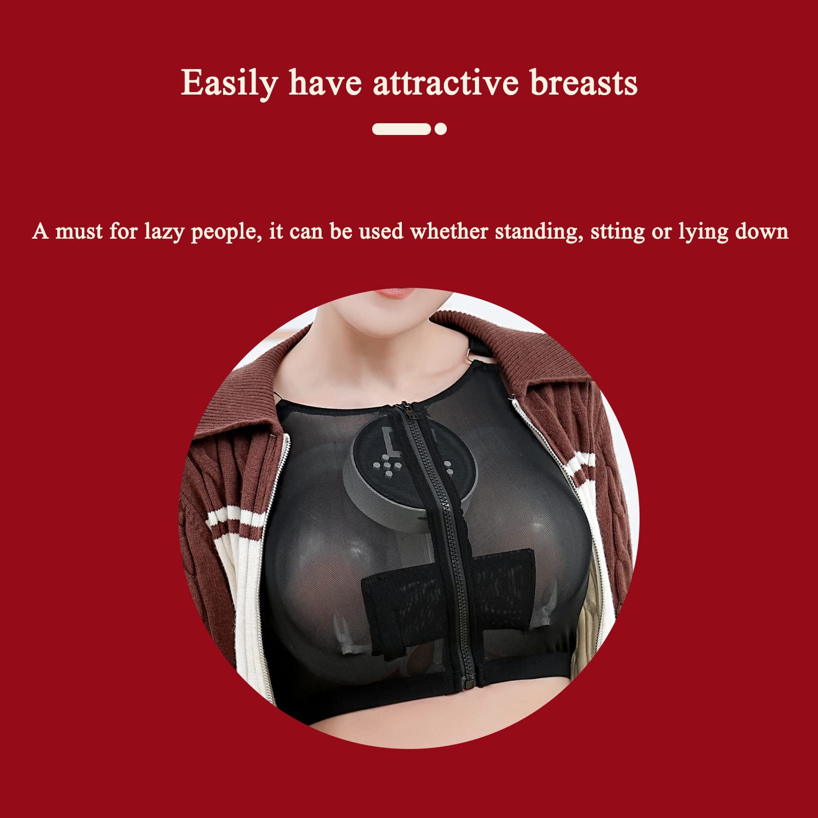 Amazon.co.jp: Stwics.brava豊胸機、一定負圧牽引の物理的な乳房増大 