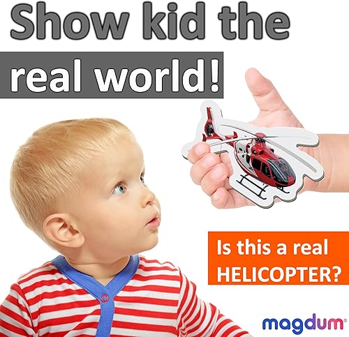 Miniatura 2 de Magdum 25 imanes de nevera para niños pequeños  Imanes de transporte para niños pequeños para refrigerador  Imanes para niños pequeños  Animales