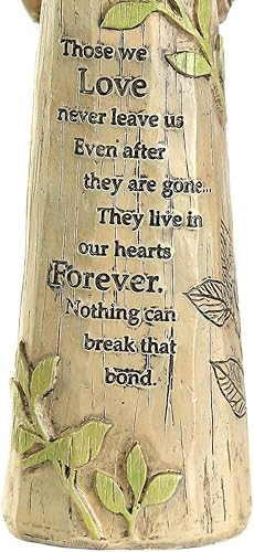 Miniatura 5 de Topadorn Estatuas de jardín al aire libre, figuras de resina de ángel rezando, esculturas coleccionables de ángel, 10 pulgadas de alto