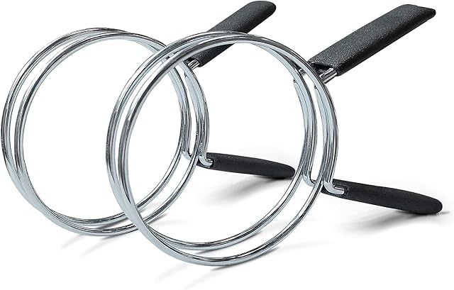 HAUTMEC 2-Piece Double-Loop 4-Inch Hose Clamps HT0085-HC