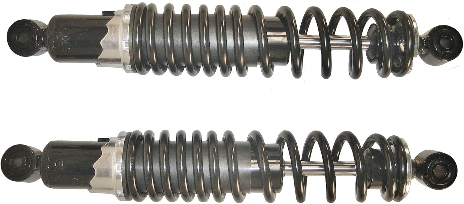 Precision Front Shocks for Honda 51400-HM5-A10 FourTrax 300 4x4 1993-2000 TRX300FW Left & Right Quality Tested Gas-Charged Anti-Foam Anti-Shear Exact Fit ATVPC