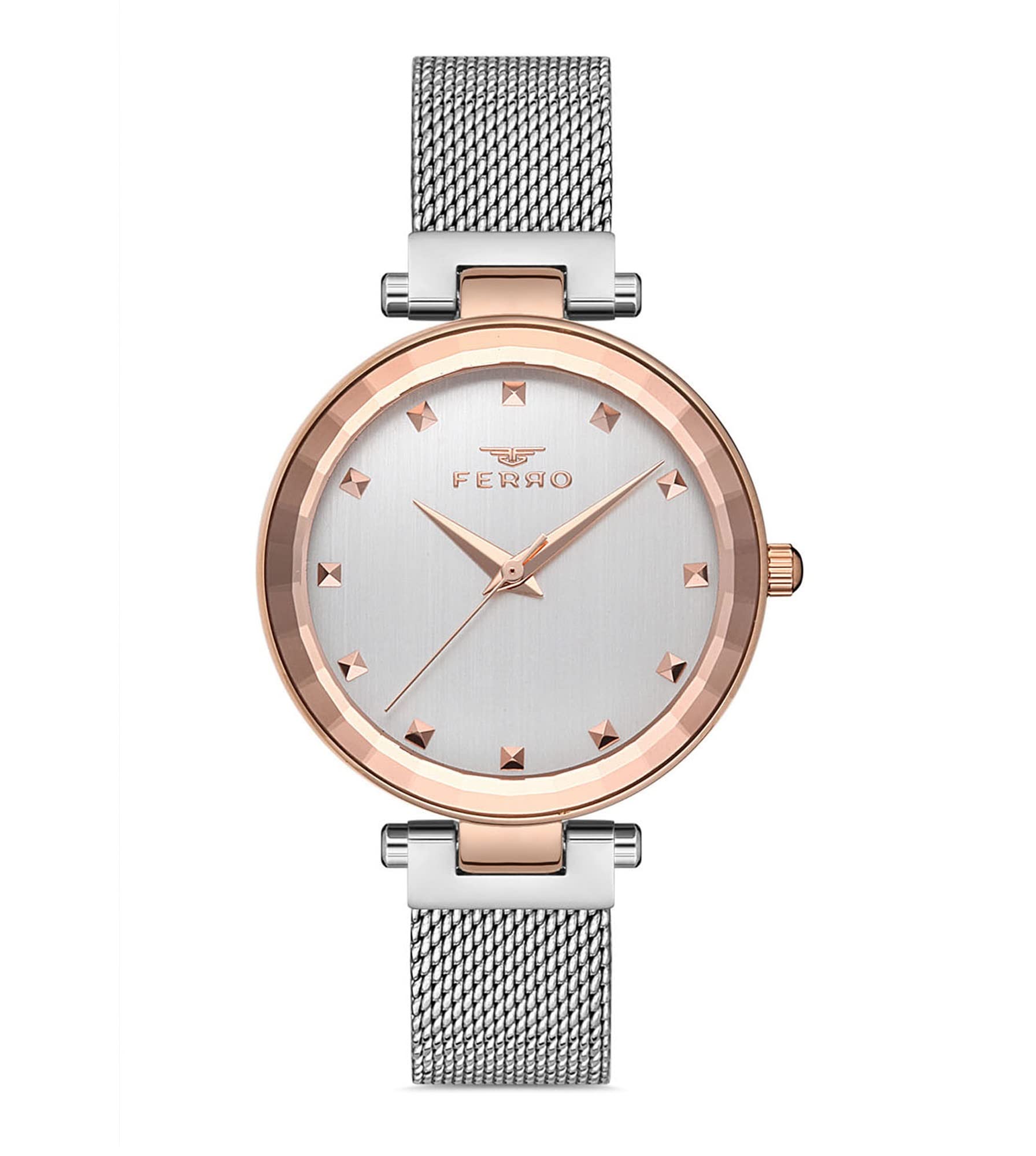 Ferro Lucca Analog Silver Dial Womens Watch-F21926C-E (B09RPFVNQW) Amazon Price History, Amazon Price Tracker