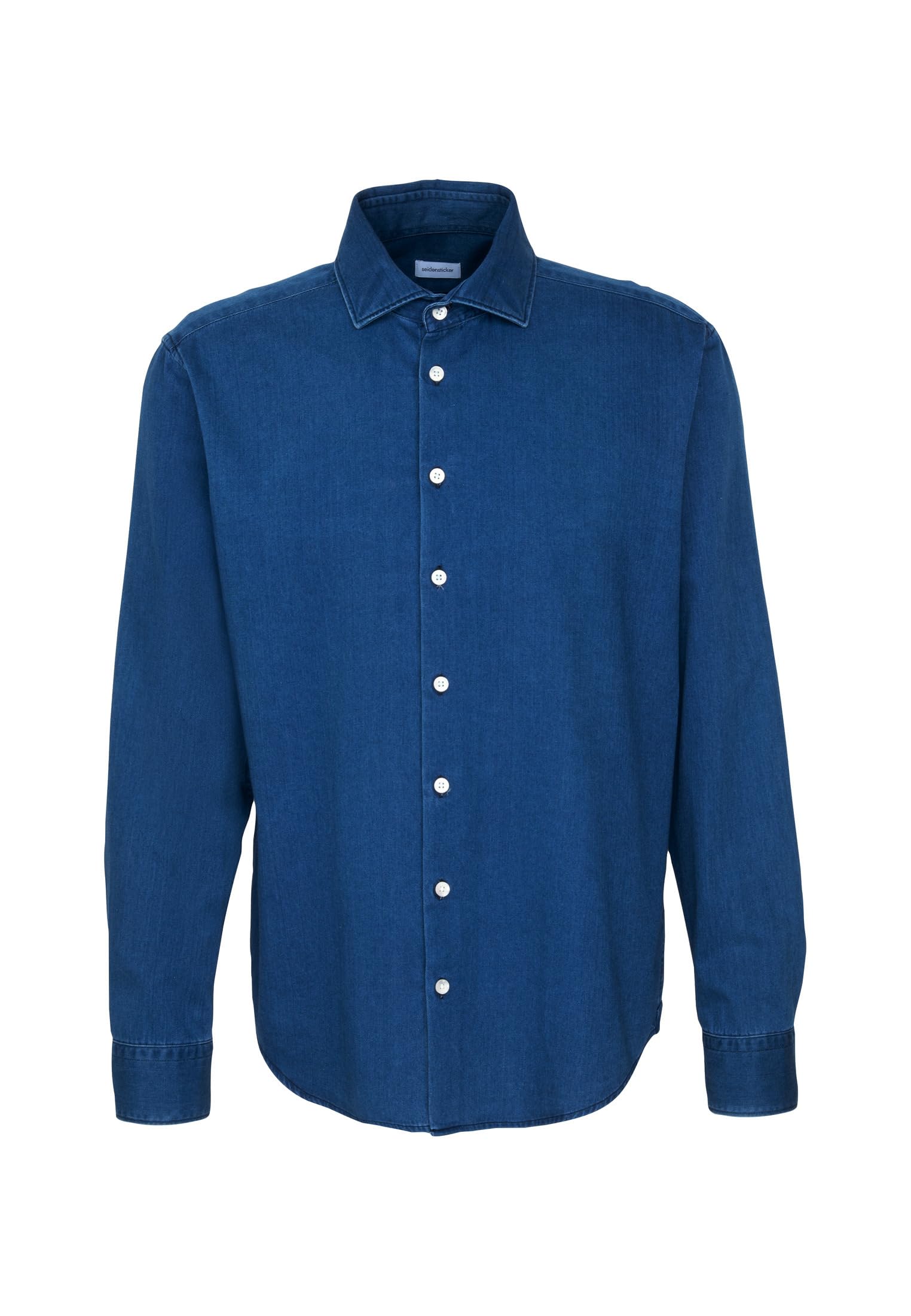 Seidensticker Herren Regular Fit Langarm Casual-Hemd Hemd