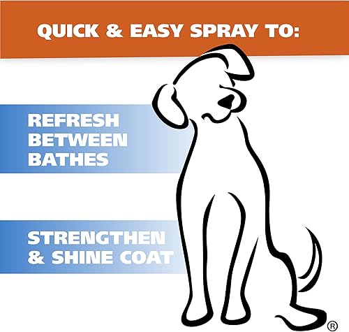 Miniatura 4 de Wahl USA Desodorante en Spray para Mascotas con Aroma a Aciano para Todos los Perros y Gatos – Olor Fresco y Limpio Refresca y Desodoriza – 8 oz -