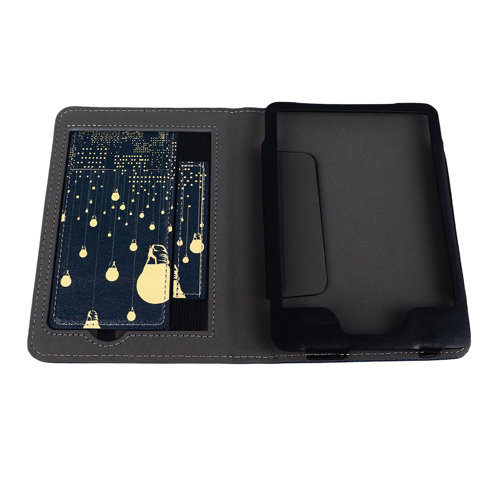 Yunseity Funda Protectora para Libros Eléctricos, Cómoda Correa de Mano, Funda para Lector de Libros de Piel Sintética, Resistente Al Polvo, para 11.ª Generación 2022 (Foco)