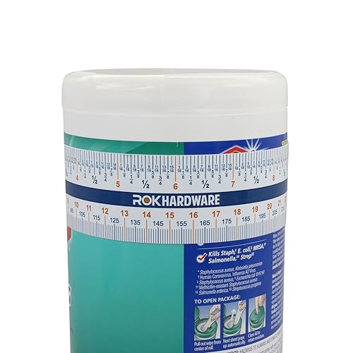 Miniatura 3 de Rok Hardware de medición de plástico Flexi 12" fácil lectura inglesa métrica 12.008 in regla convertidor, ROKRULER2