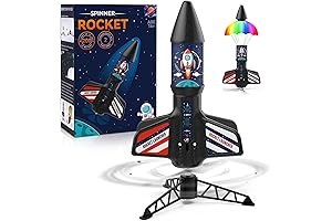 Self-Launching Rocket Toy For Kids - National Geographic Rocket