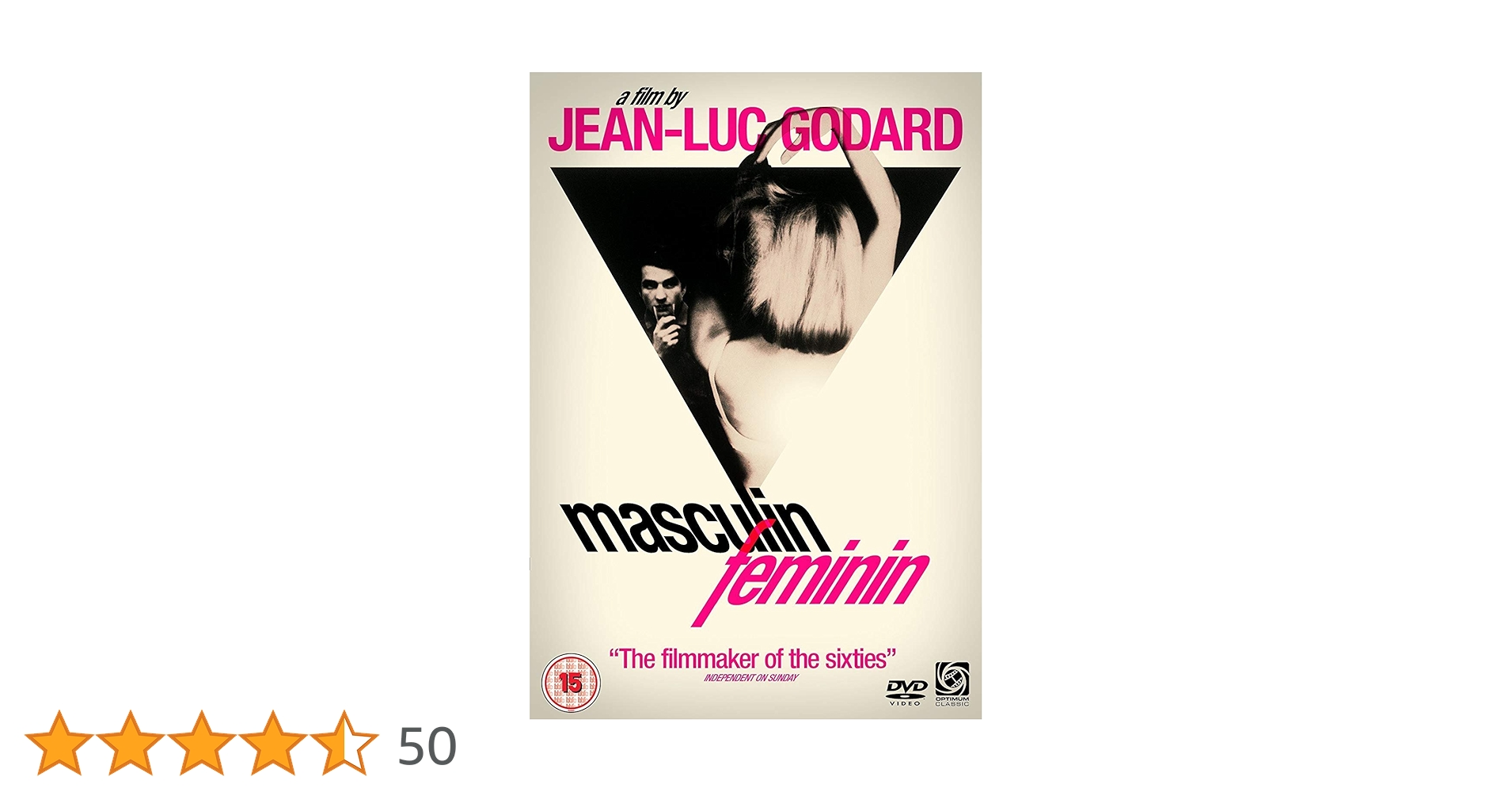 Amazon.co.jp: Masculin Feminin [Region 2] : DVD