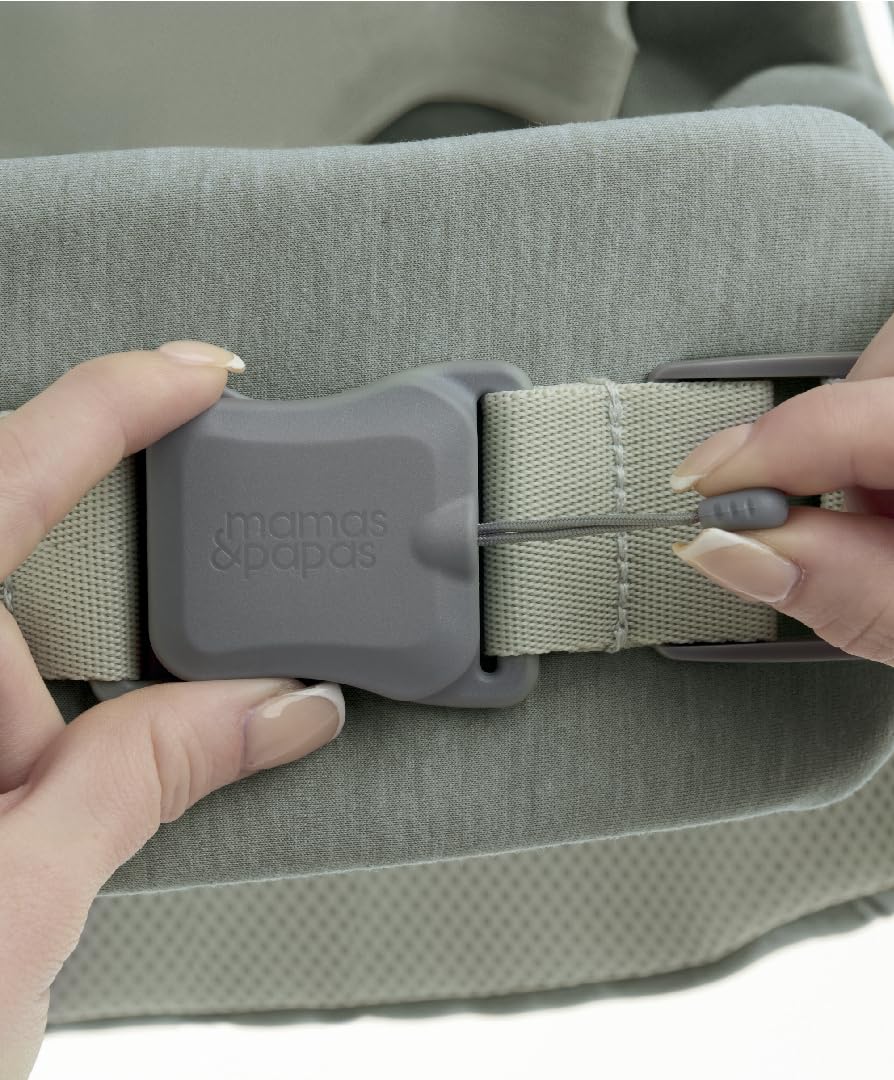 Mamas & Papas Kudo - Marsupio porta bebè, facile da montare, regolare e rimuovere, design innovativo, supporto ergonomico, postura sana, 0-36 mesi