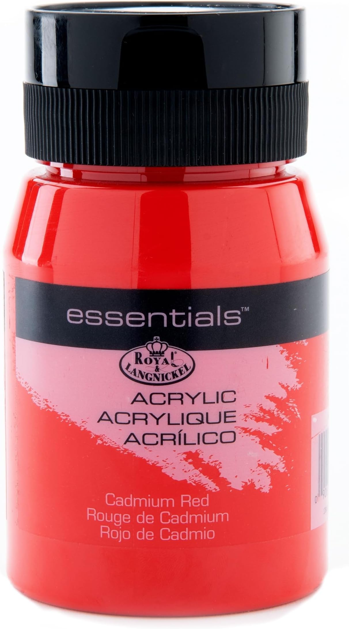 RAA-5110 Essentials 500ml Acrylic Paint - Cadmium Red