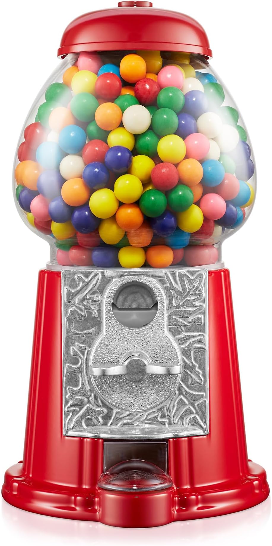 Olde Midway 12" Gumball Machine with Glass Globe and Metal