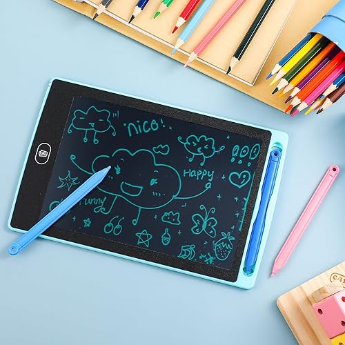 Miniatura 5 de 6 piezas LCD de escritura de repuesto para tableta de dibujo para niños, tablero de dibujo, tablero de garabatos, lápiz capacitivo para niños para