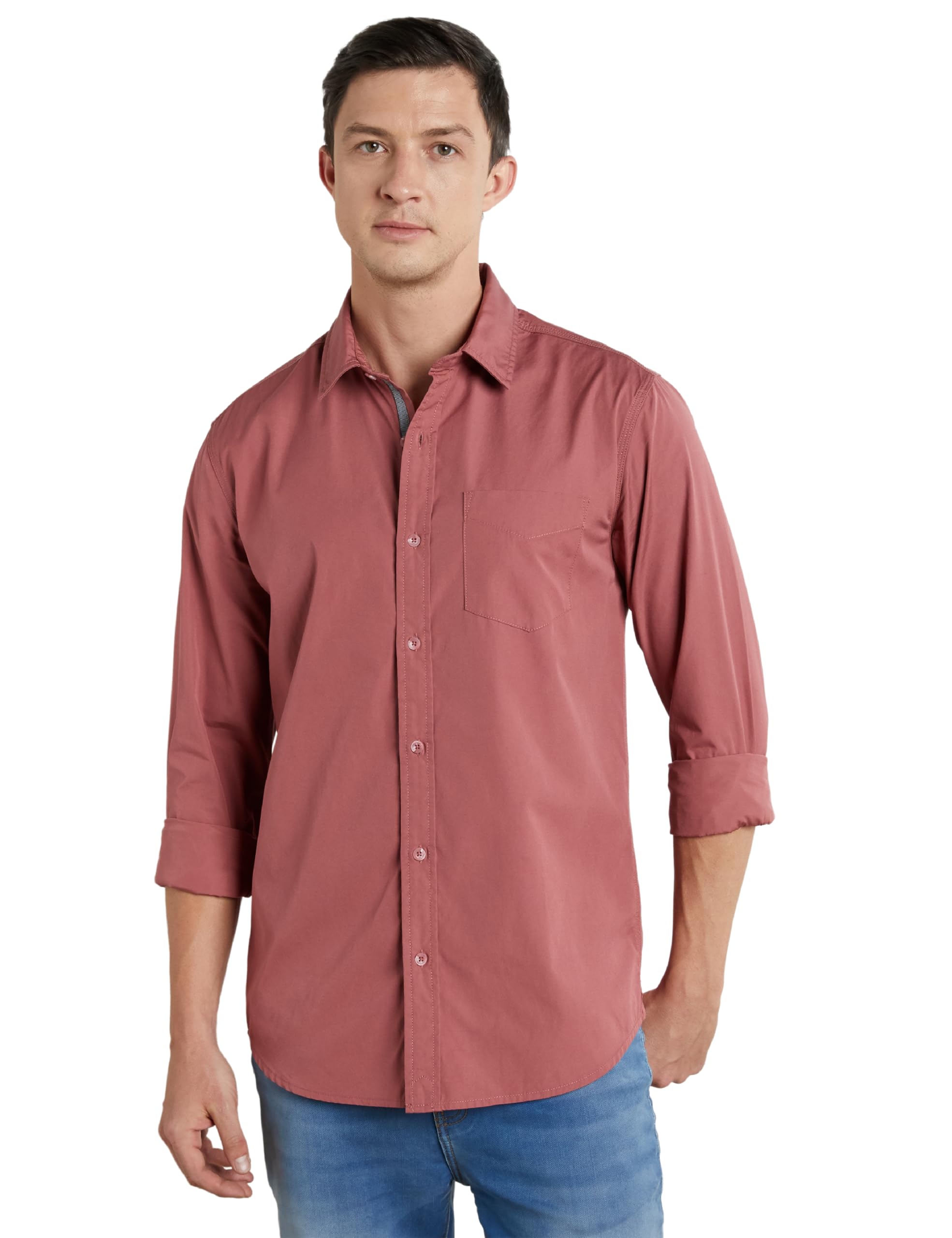 symbol premium Men's Casual Cotton Poplin Shirt (Regular Fit)-picture-18