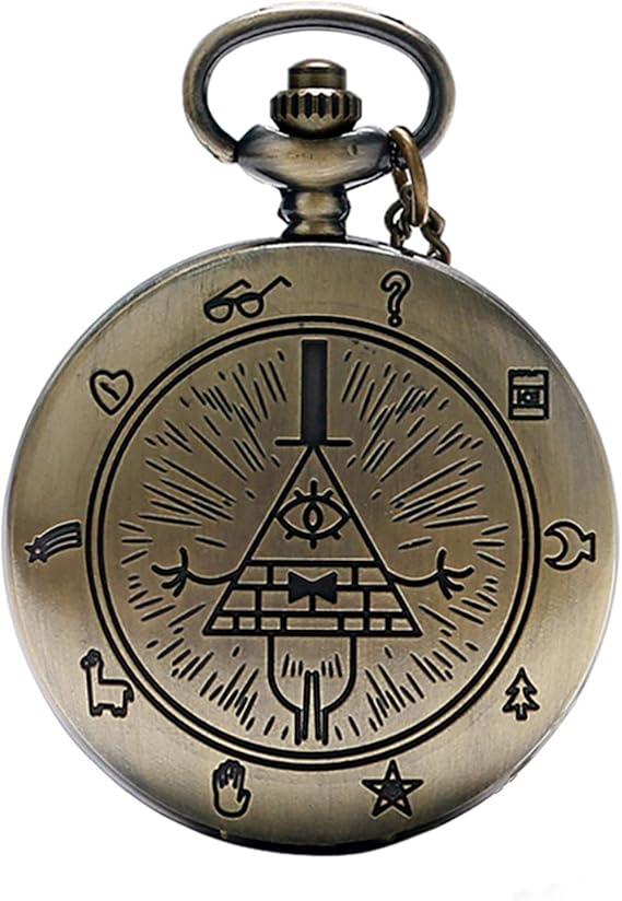 Amazon 彫刻入り懐中時計 3d フリーメイソンが認められる 見ざる目 クォーツ懐中時計 クリスマスギフト 子供 男の子 クリスマスギフト メンズ腕時計 腕時計 通販