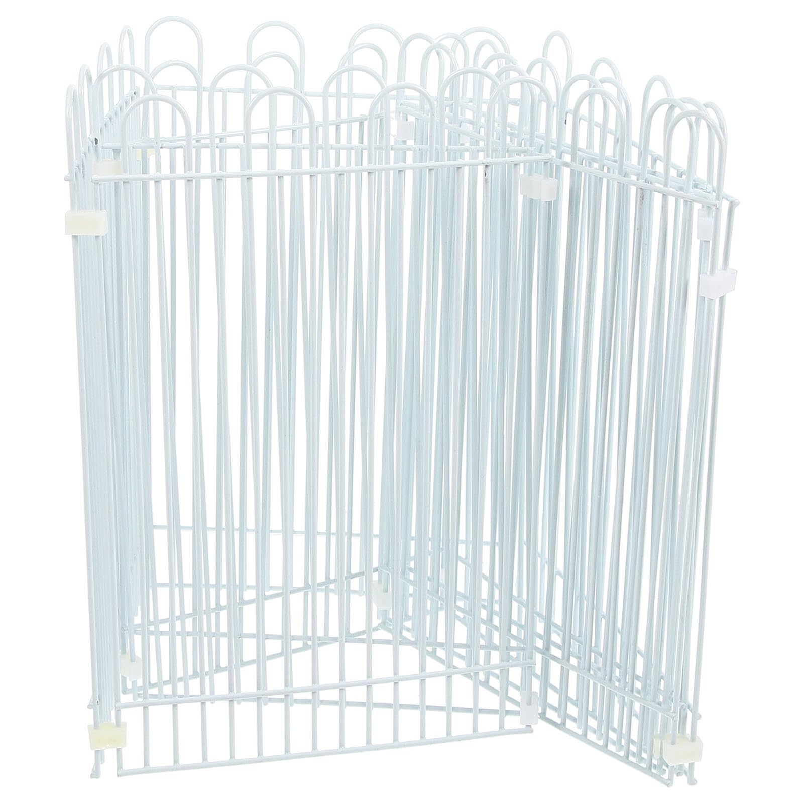 VILLCASE Recinto per Criceti e Conigli Piccoli Pannelli Metallici e Plastica, per Casa o Esterno
