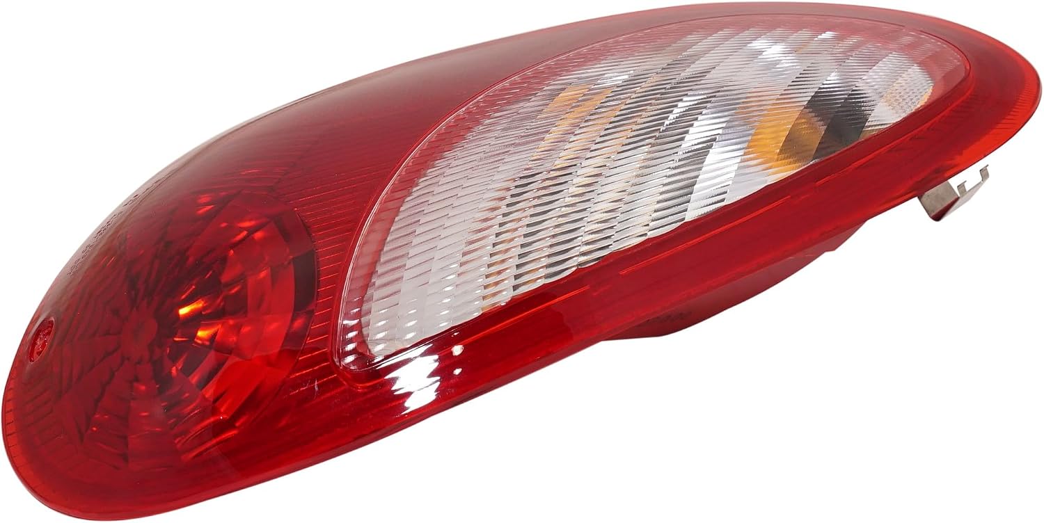 Compatible with 06-10 PT Cruiser Taillight Taillamp Rear Brake Light Lamp w/Bulb Left Driver Side