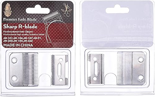 Miniatura 7 de YHAYHO Cuchilla de repuesto profesional de precisión con 2 agujeros ajustable, cuchilla de repuesto desmontable de acero inoxidable, hoja de