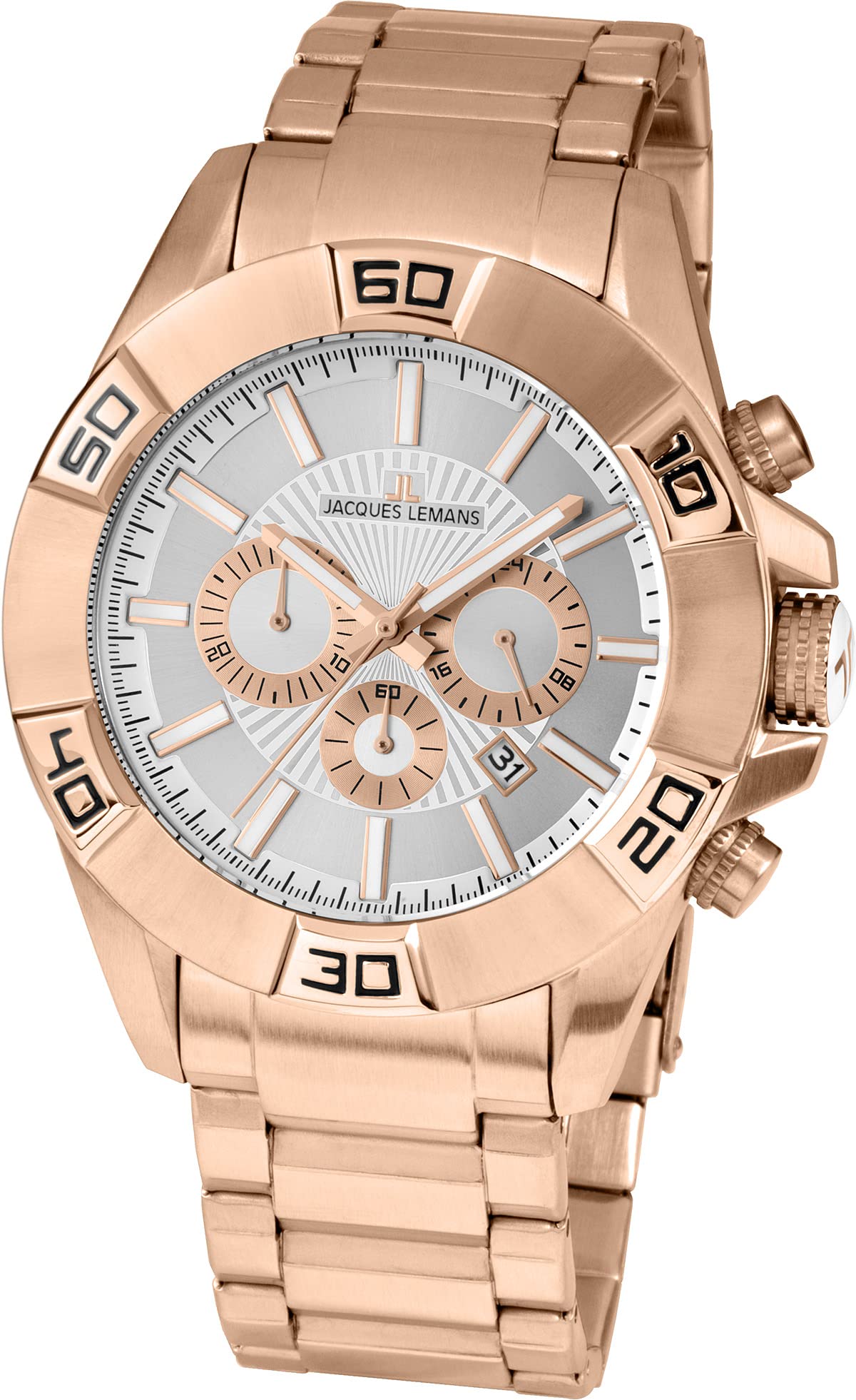 JACQUES LEMANS Herrenuhr Liverpool Multicolour/Multicolour