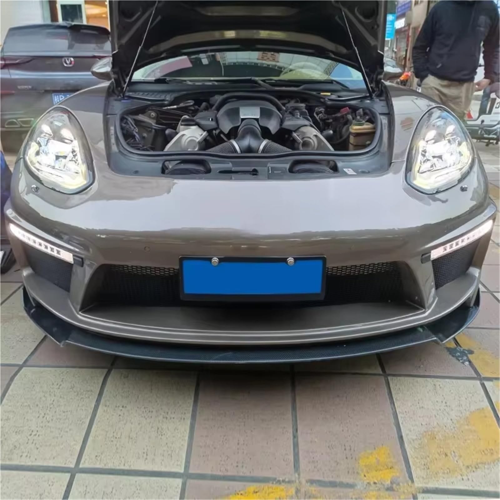 Luces Traseras Para Para Panamera 9702 2014-2017 Lámpara De Señal Giro Freno Conjuntos Faros LED Coche