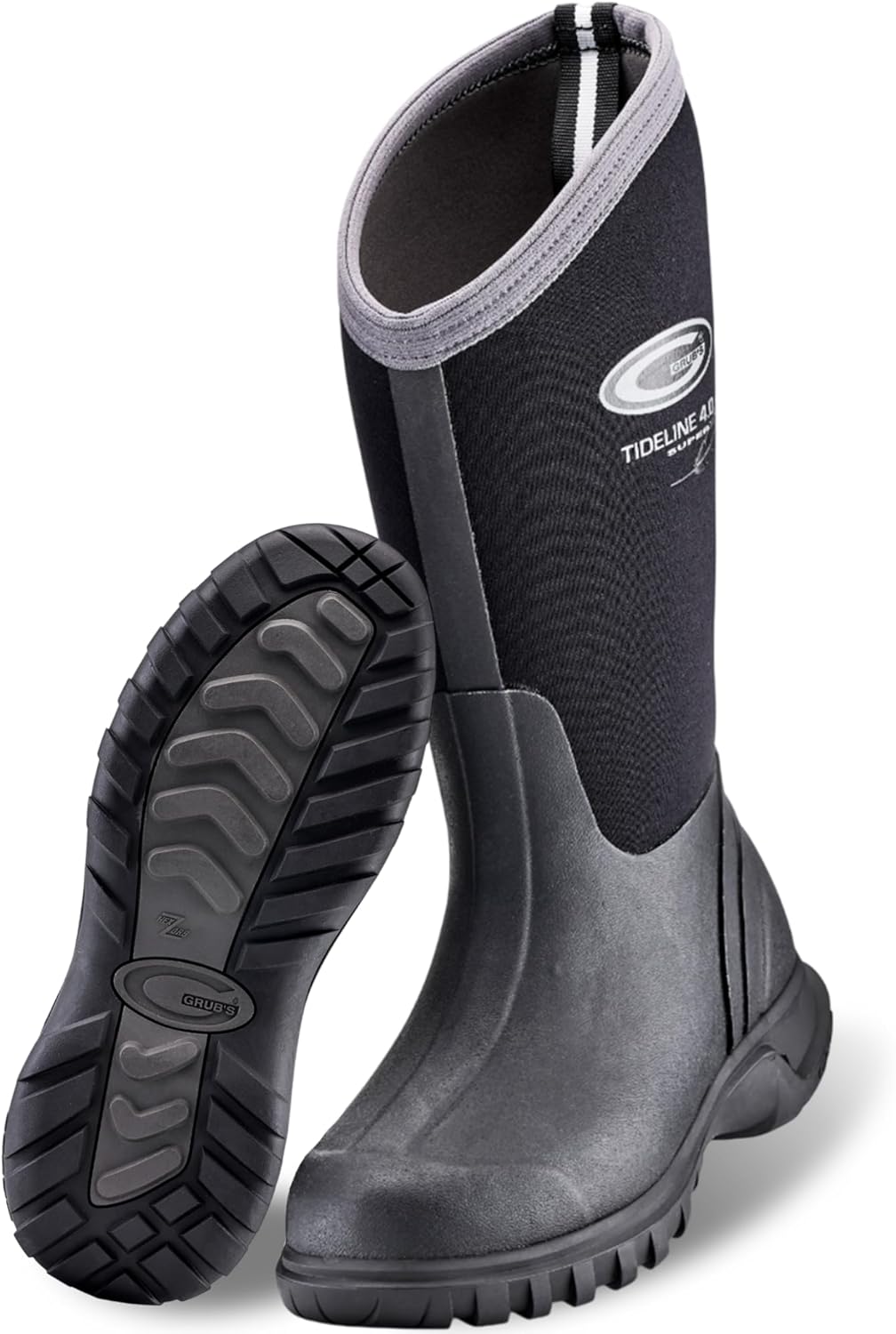 Grubs Outdoor Boots Adult Tideline 4.0 Insulated Black TID-000M