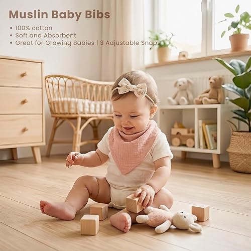 Miniatura 4 de Konssy Regalos de baby shower, conjunto de artículos esenciales para recién nacidos, regalos de revelación de género, conejito amoroso, manta para