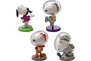 JINX Snoopy in Space Adventure Figures Toy
