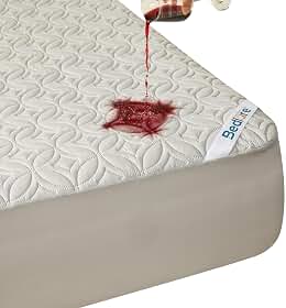BEDLORE Protetor de colchão impermeável, tamanho solteiro, com bolso profundo de 15 a 38 cm de profundidade, capa de colchão de cama de casal macia à prova de sujeira para quarto, dormitório de