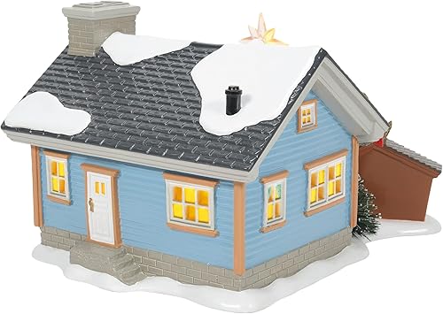 Miniatura 2 de Department 56 Snow Village Oh Holy Night House and Angels - Juego de figuras y edificios iluminados, 6.46 pulgadas, multicolor