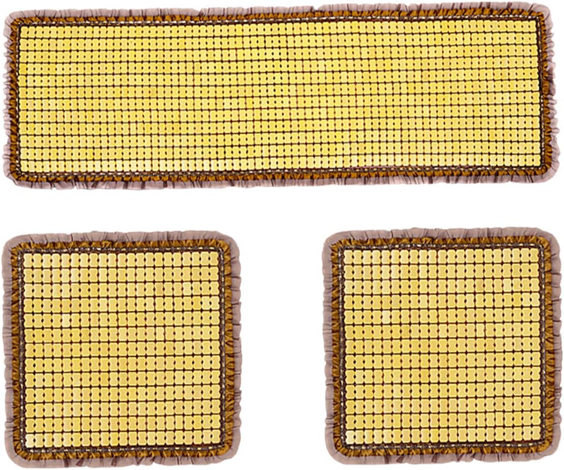 Bamboo Slice Car Seat Cushion, Breathable Front Seat Cover, Summer Car Seat Mat, Wooden Car Seat Mat
