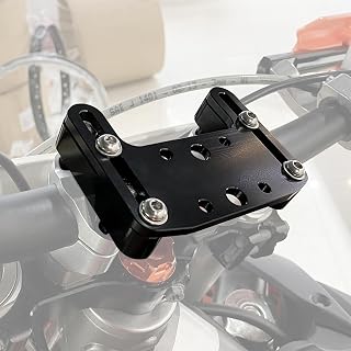 GPS Stout Mount Top Bar Clamp Handlebar Compatible with KTM 125-530 SX/SX-F/EXC/EXC TPI/EXC-F/XC/XC-F/XC-W/XC-W TPI/XCF-W 2004-2023 690 Enduro/Enduro R/SMC/SMCR 2008-2023,See Fitment