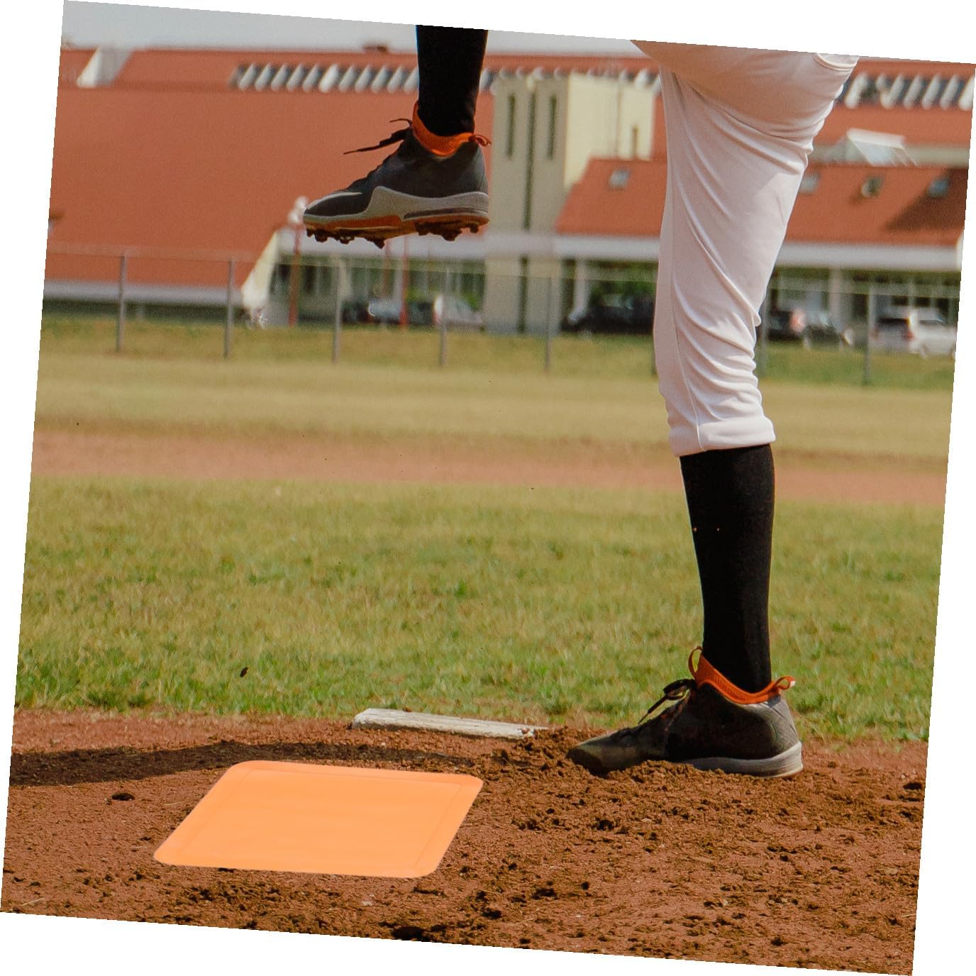 Baseball Softball Rubber Base Set Durable Training Plates for Backyard School and Camps Tear-Resistant Kit