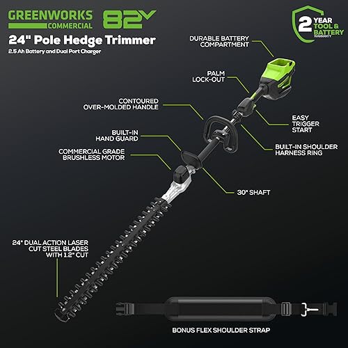 Vista 33 de Recortadora Greenworks