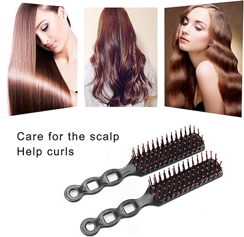 Miniatura 5 de Cepillos de pelo a granel para personas sin hogar envueltos individualmente, cepillo de pelo a granel, cepillo de pelo para cabello rizado, adecuado