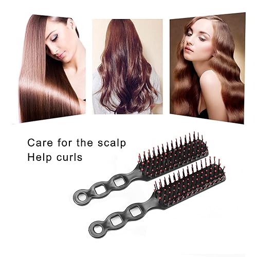 Miniatura 5 de Cepillos de pelo a granel para personas sin hogar envueltos individualmente, cepillo de pelo a granel, cepillo de pelo para cabello rizado, adecuado