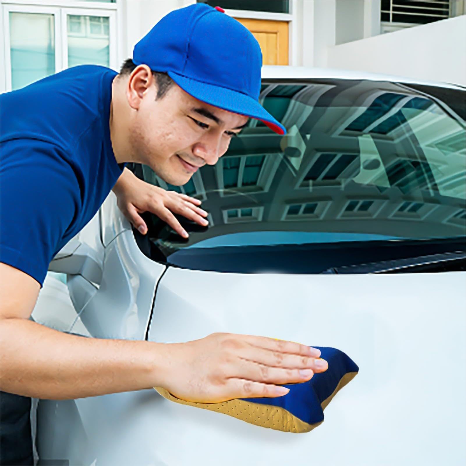 Window Cleaner Defogger Sponge - Auto Window Cleaner No Scratch | Absorbent Absorbent Window Defogging Sponge, Effective Auto Window Cleaner No Scratch for Cars, Glass