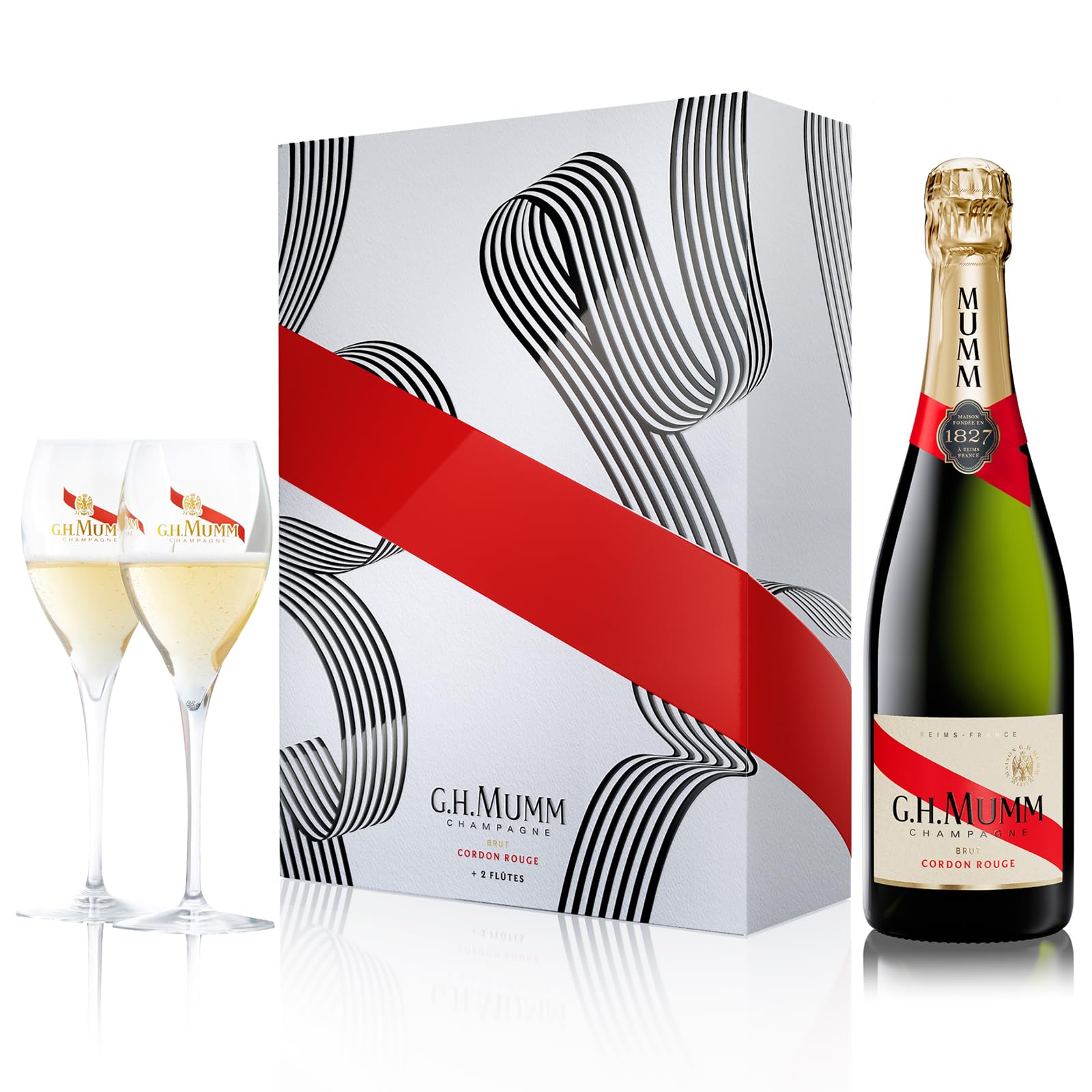 Amazon.co.jp: (ギフト)(グラス付き)マム コルドン ルージュ グラス2脚