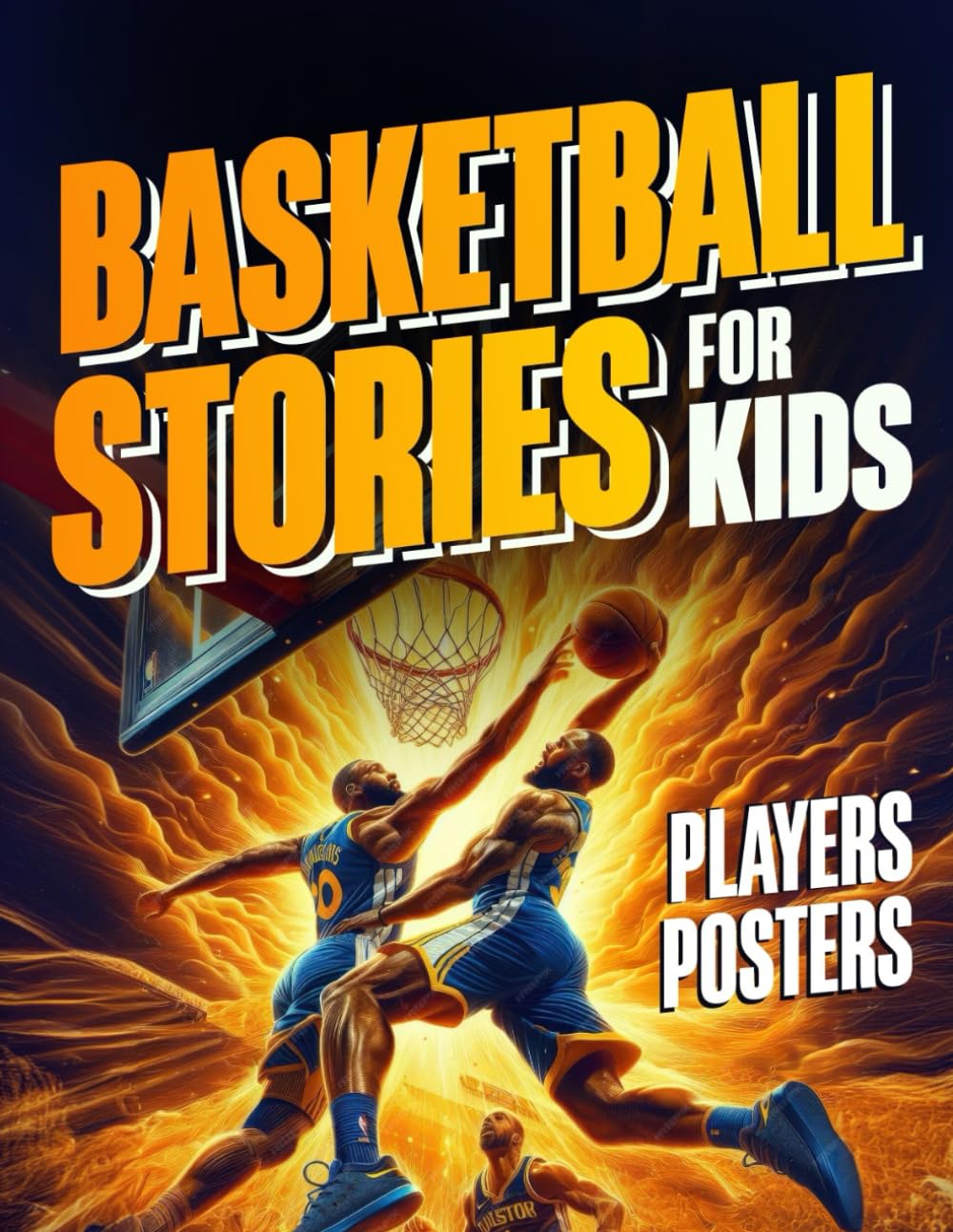 Inspirational Short Basketball Stories for Kids: 31 Illustrated Tales of Basketball Heroes and History with Motivational Lessons on Teamwork, Resilience and Success + Printable Basketball Star Posters