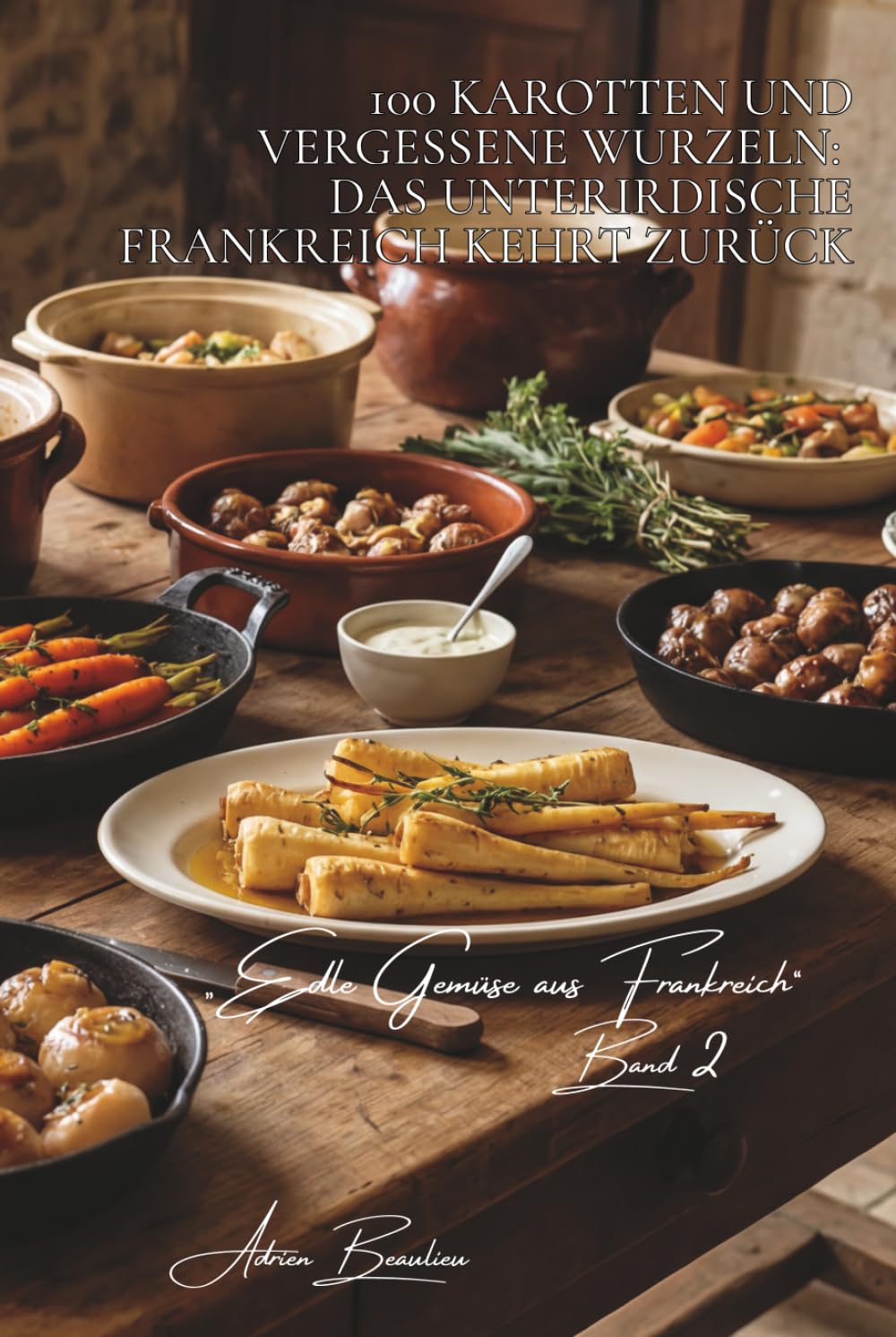 100 karotten und vergessene wurzeln: das unterirdische frankreich kehrt zurück: pastinaken, topinambur, rüben… die schätze unserer vorfahren neu ... Gemüse aus Frankreich“) (German Edition)      Hardcover – March 21, 2026