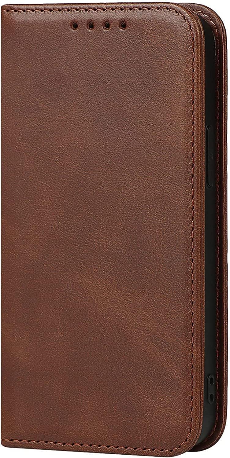 Wallet Case for iPhone 14, Luxury PU Leather Folio Flip Phone Case with Card Slots Stand TPU Shockproof Interior Cover for iPhone 14 (Color : Blue1)