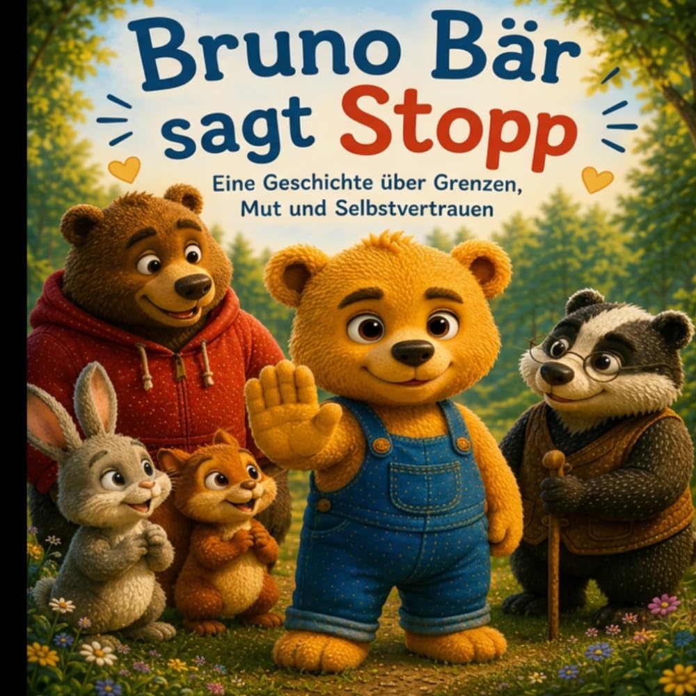 Bruno Bär sagt Stopp: Eine Geschichte über Grenzen, Mut und Selbstvertrauen