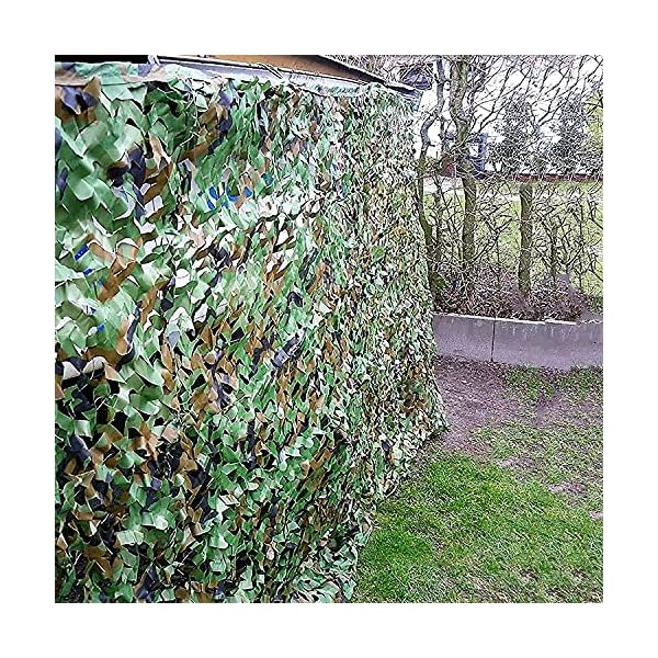 Geling Tarnnetz Bundeswehr Camouflage Netz Woodland für Deko Waldlandschaft Jagd Camping, Sonnenschutz Tarnung Netz, 1…