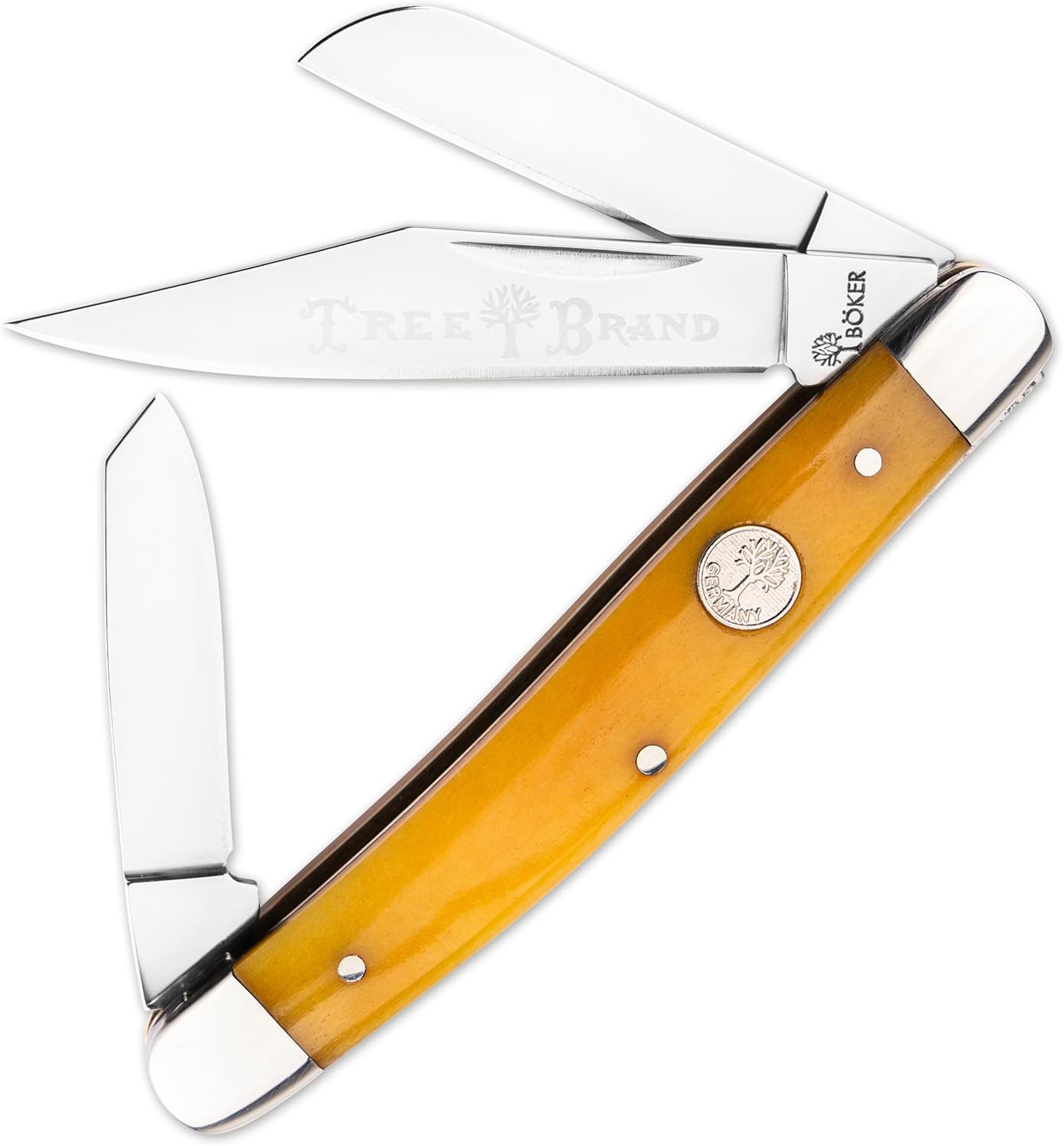 Boker Large Stockman 4 Inch Pocket Knife, Faux Tortoise,Traditional Series 2.0, Made in Germany