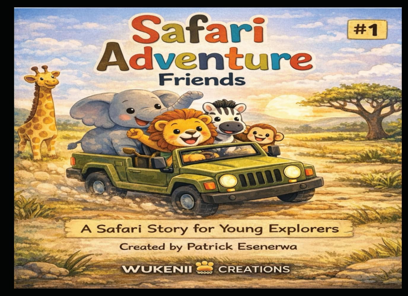 SAFARI ADVENTURE FRIENDS: A Safari Story for Young Eplorers