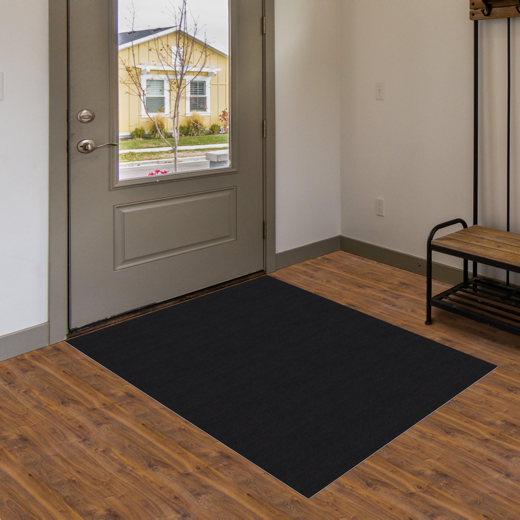 ANRO Schoonloopmat gang loper schoonloopmat voetmat tapijtloper gangtapijt deurmat per meter Melbourne beige 120x100 cm ANRO Schoonloopmat gang loper schoonloopmat voetmat tapijtloper gangtapijt deurmat per meter Melbourne beige 120x100 cm