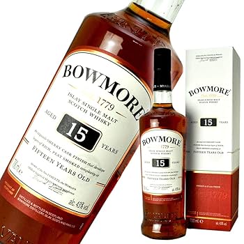 BOWMORE 15年 1L ウイスキー ボウモア 15年 – 酒類ドットコム